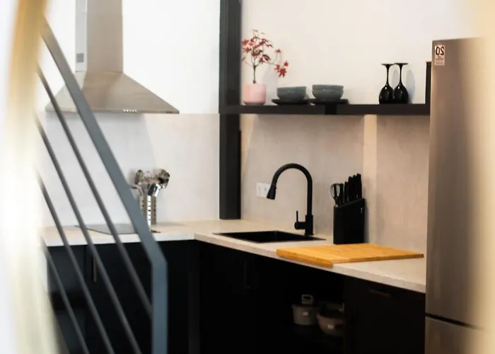 アパート Pv Loft - Modernos Y Comodos Estudios Duplex Cerca A Russafa バレンシア